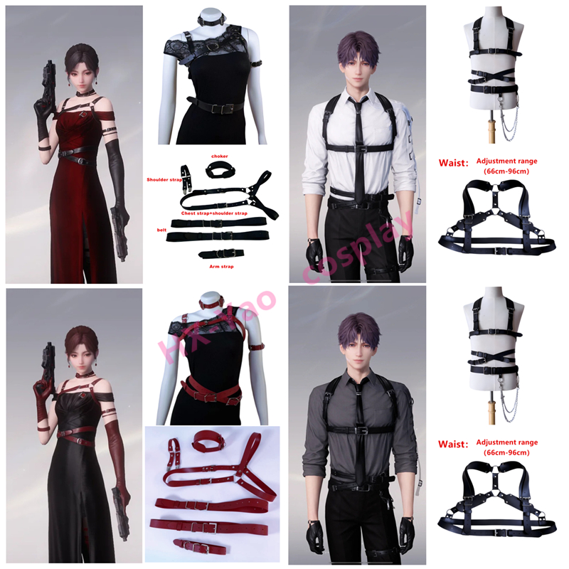 【HX-YAO】Love and Deepspace cosplay straps Xavier Rafayel Sylus Zayne คอสเพลย์เอวและไหล่ชุดอุปกรณ์เสร