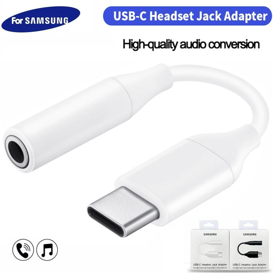 Type-c ถึง 3.5 มม.สายหูฟังอะแดปเตอร์ USB 3.1 ประเภท C USB-C ชาย 3.5 AUX เสียงหญิงแจ็คสําหรับ Samsung s25 s24 s23 s22 s21 หมายเหตุ 20 10 plus