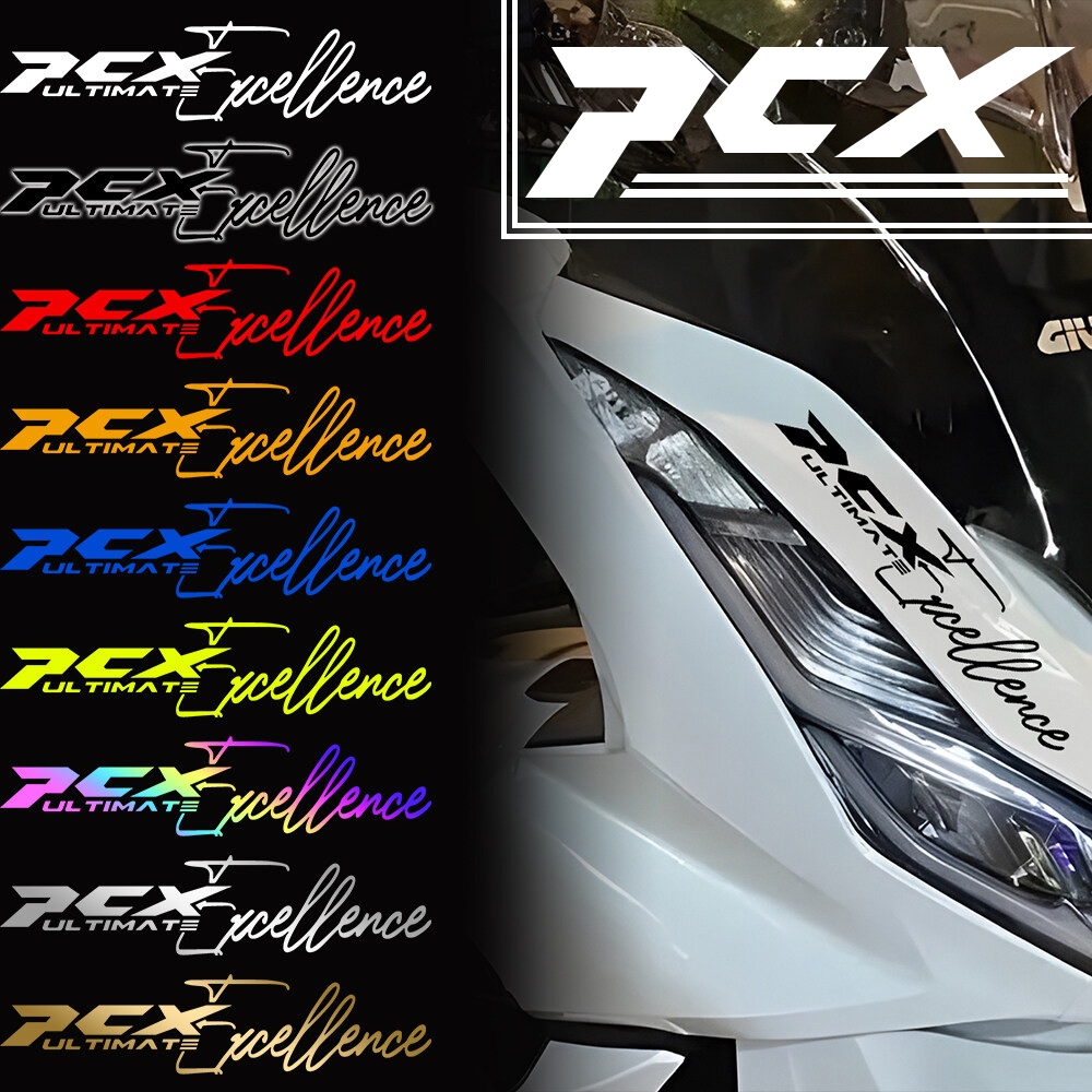 สําหรับ Honda Pcx PCX160 PCX150 รถจักรยานยนต์ สกูตเตอร์  การใช้ถัง หมวกกันน็อค สติกเกอร์สะท้อนแสง