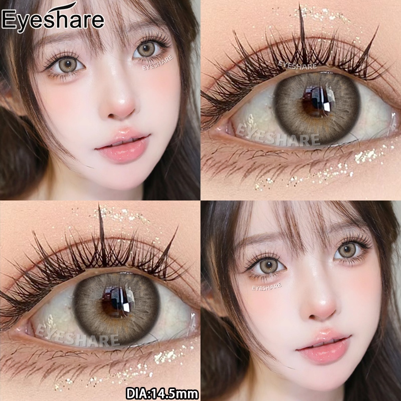Eyeshare Helnic คอนแทคเลนส์ สีน้ำตาล ตาโต คอนแทคเลนส์รายปี คอนแทคเลนส์แฟชั่น ส่งไวจากไทย