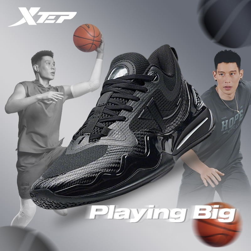 【xtep】Linsanity V3 | รองเท้าบาสเก็ตบอล  กันกระแทกและทนต่อการสึกหรอ