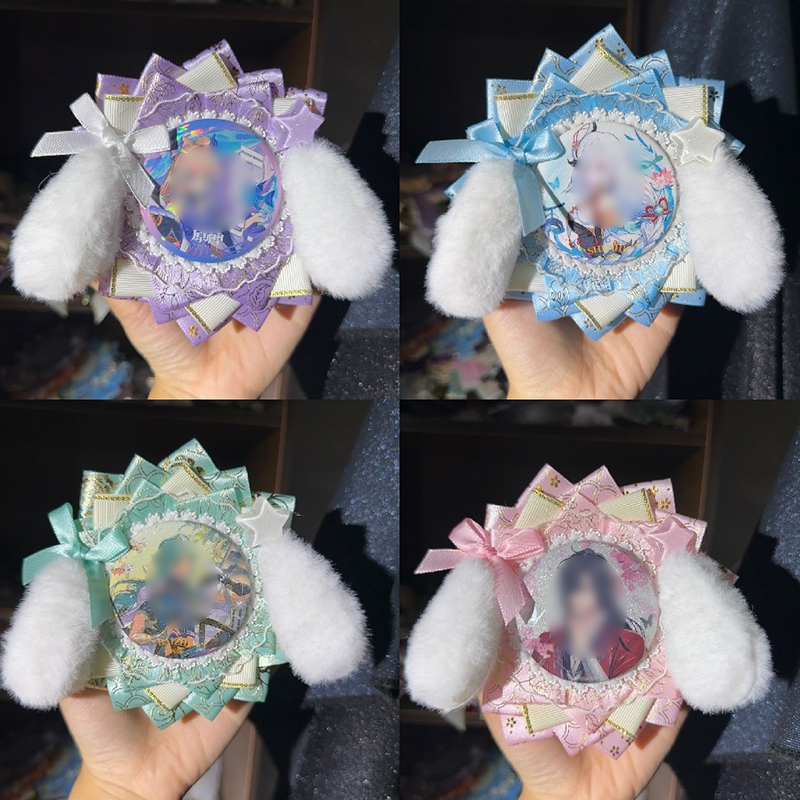 1ชิ้นลูกสุนัขหูป้ายผู้ถือน่ารักผู้ถือจอแสดงผลอุปกรณ์ตกแต่ง