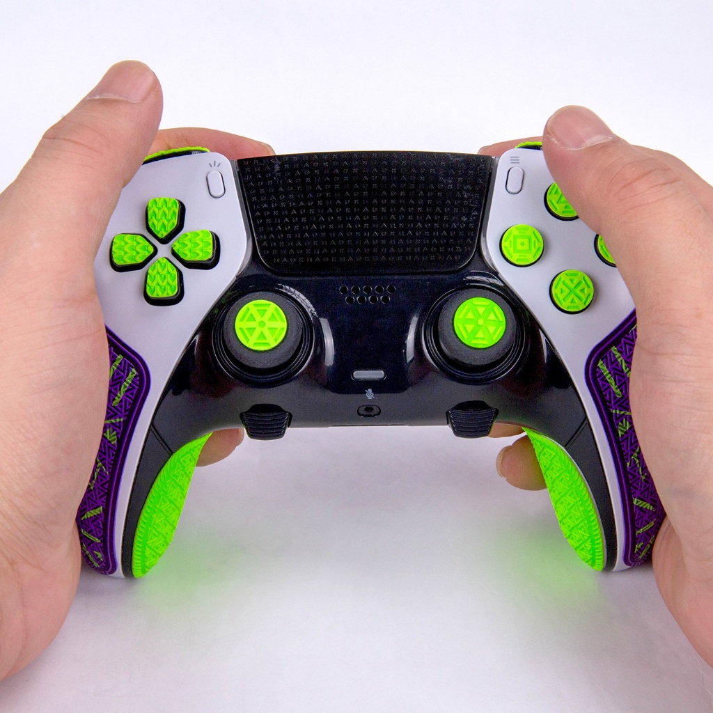 TALONGAMES Controller Grip Tape เข้ากันได้กับ PS5 DualSense Edge,ELITE Multi-Texture Skin Kit Tape