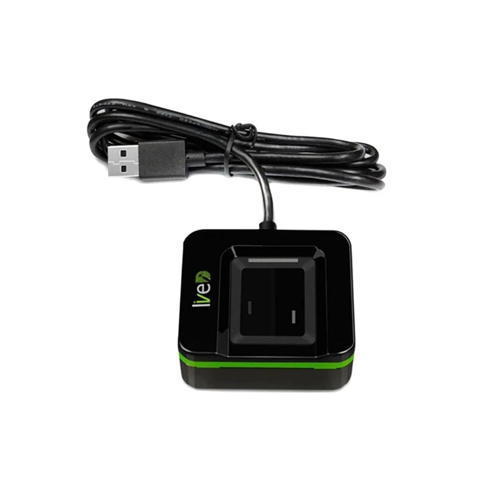 เครื่องสแกนลายนิ้วมือ Biometric เครื่องอ่านลายนิ้วมือ USB Reader เซ็นเซอร์ลายนิ้วมือ USB Live20r - รูปที่ 4