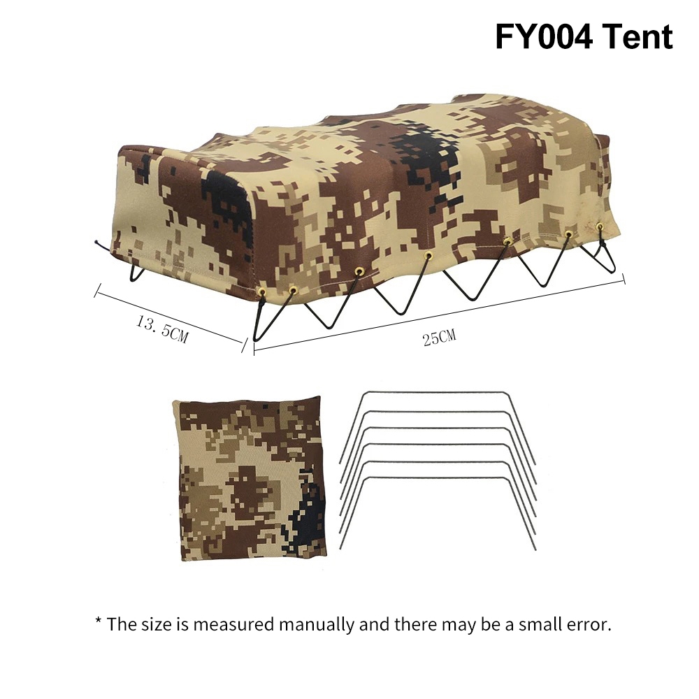 Fayee FY004 FY004A M977 1/16 6WD RC รถรถบรรทุกทหารอะไหล่ Carport ผ้าใบ Shed ผ้า