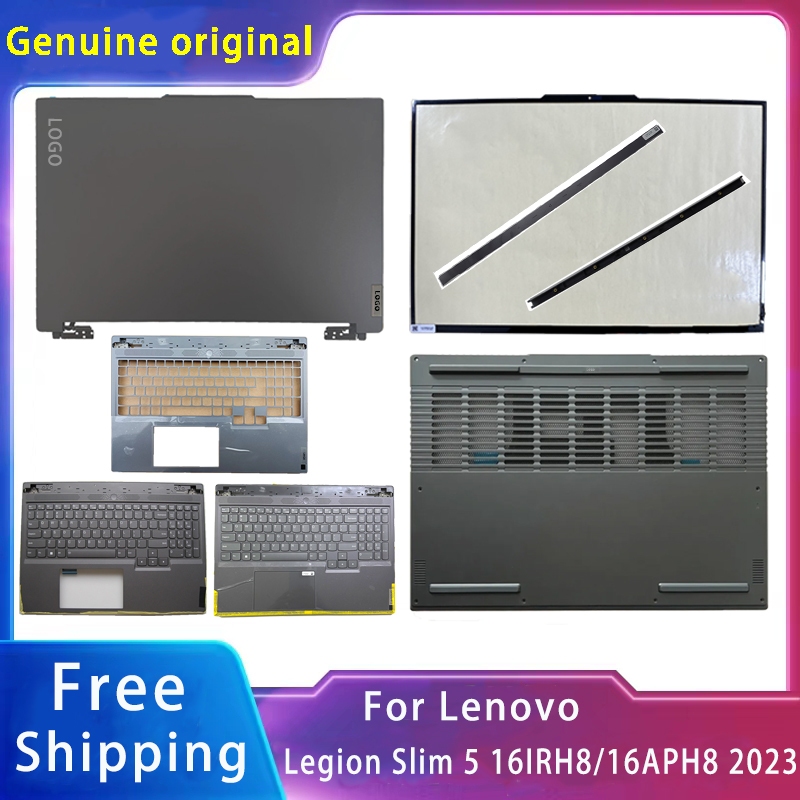 ใหม่สําหรับ Lenovo Legion Slim 5 16 APH8 / 16 IRH8 2023;Replacemen แล็ปท็อปปกหลัง Lcd / Palmrest / ด