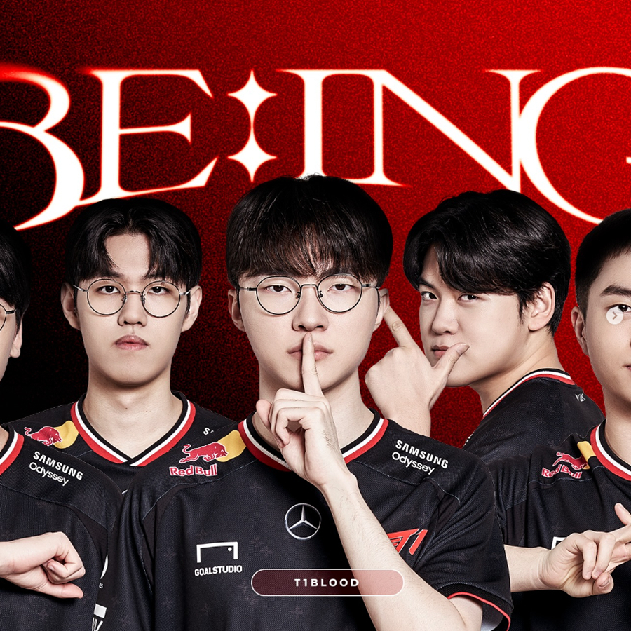 [LoL] 2025 T1 E-sport Uniform Jersey. เสื้อยืด League of Legends Game T1 Club Regular Season FAKER