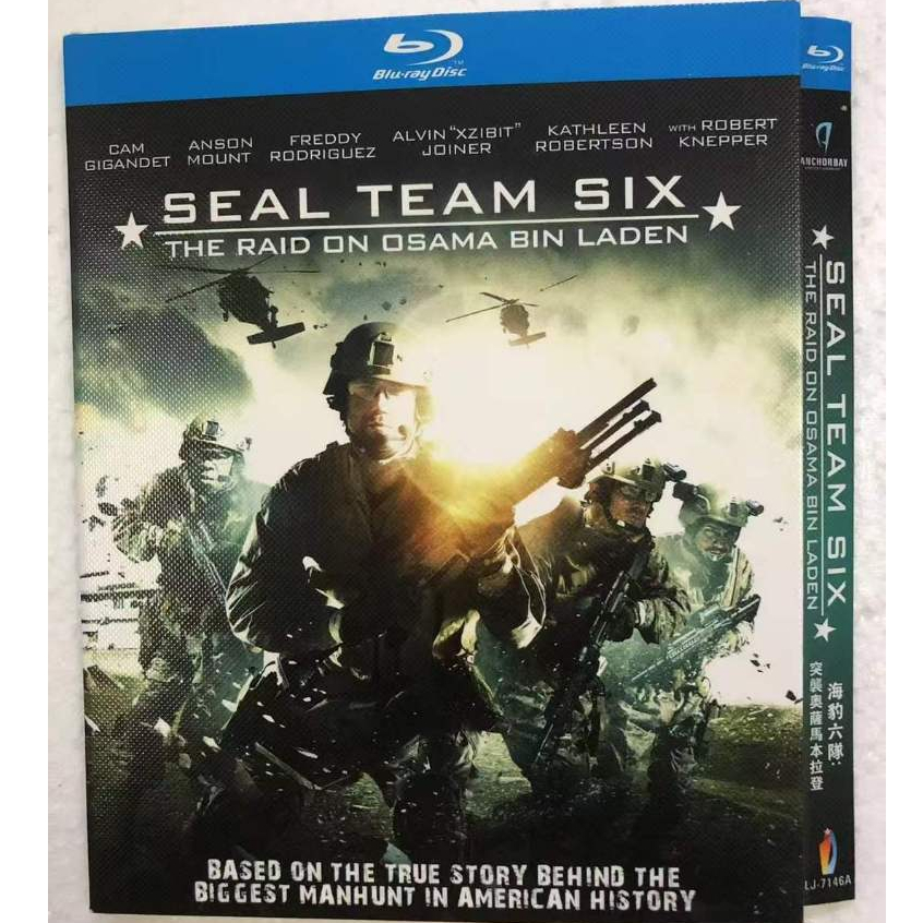 ทีมซีลภาพยนตร์ Blu-ray 6: The Raid on Osama Bin Laden 1080P Hobby Collection YD