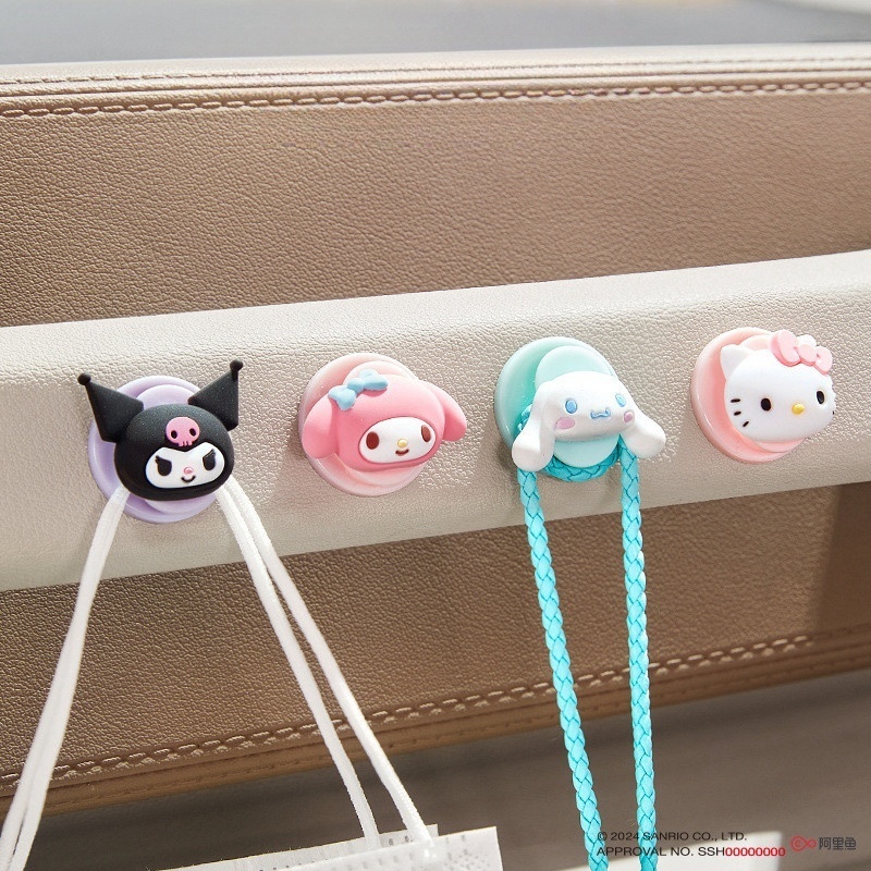 ตะขอติดรถตะขอติดรถด้านหน้ารถนักบินร่วมตะขอติดมัลติฟังก์ชั่นตะขอขนาดเล็กน่ารักขนาดเล็ก