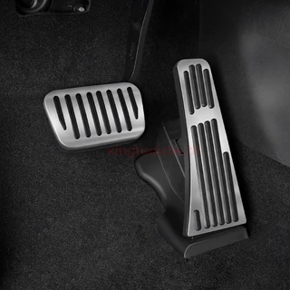 เหมาะสำหรับ 2024-2025 BYD Sealion 7 EV เบรคเหยียบคันเร่งอลูมิเนียมเท้าเหยียบ Anti-SLIP สวมใส่เหยียบอุปกรณ์ตกแต่งภายในรถยนต์