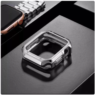สายนาฬิกาข้อมือ สเตนเลส โลหะ สําหรับ iWatch Strap Series11 10 9 8 7 6 5 4 3 2 1 เคส i watch case Watch SE SE2 Ultra 41 มม. 45 มม. 49 มม. 40 44 สาย i Strap