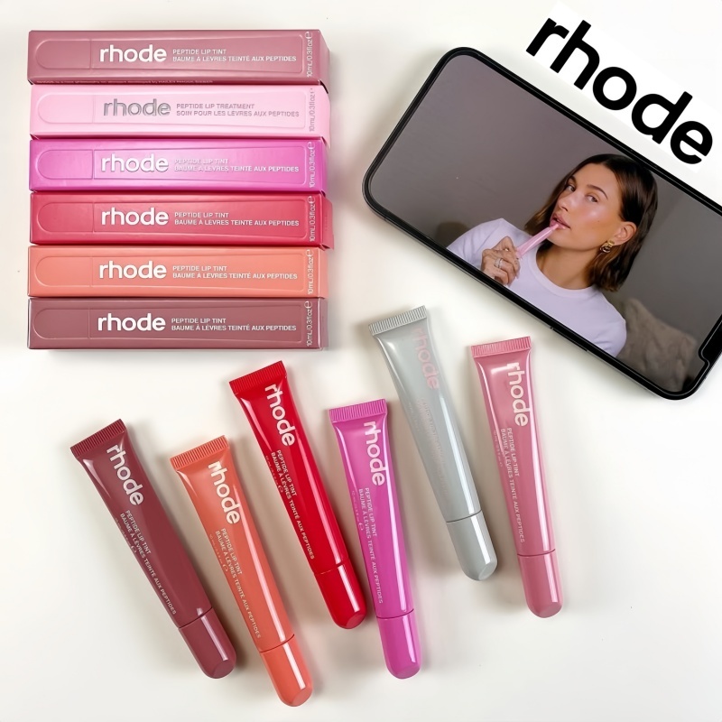 [ สต็อกในพื้นที่ ] Rhode Lip Gloss Moisturising Lip Oil 10ml Lip Care