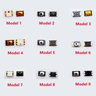 10 ชิ้น/ล็อตสวิทช์ปุ่มกดสัมผัส Tact Micro Switch SMD บนปุ่มด้านในสําหรับ Android Huawei Mi OPPO อุปกรณ์เสริมมือถืออะไหล่ทดแทน
