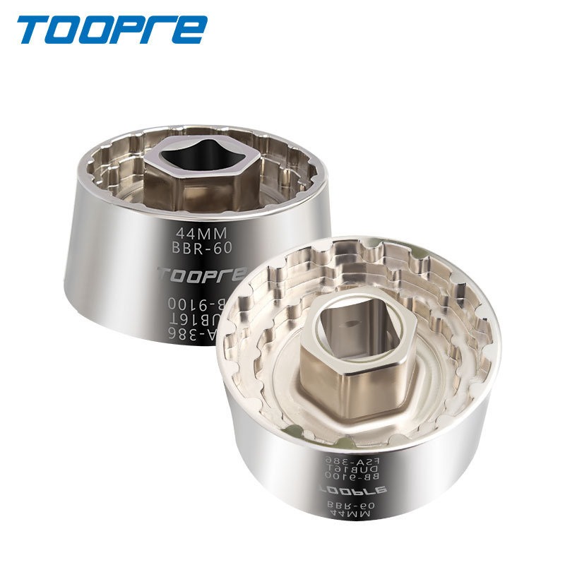 Toopre จักรยาน BB แบบบูรณาการเพลาเครื่องมือถอดชิ้นส่วน 44 มม.R60 BB-9100 DUB16T FSA386 ซ็อกเก็ต
