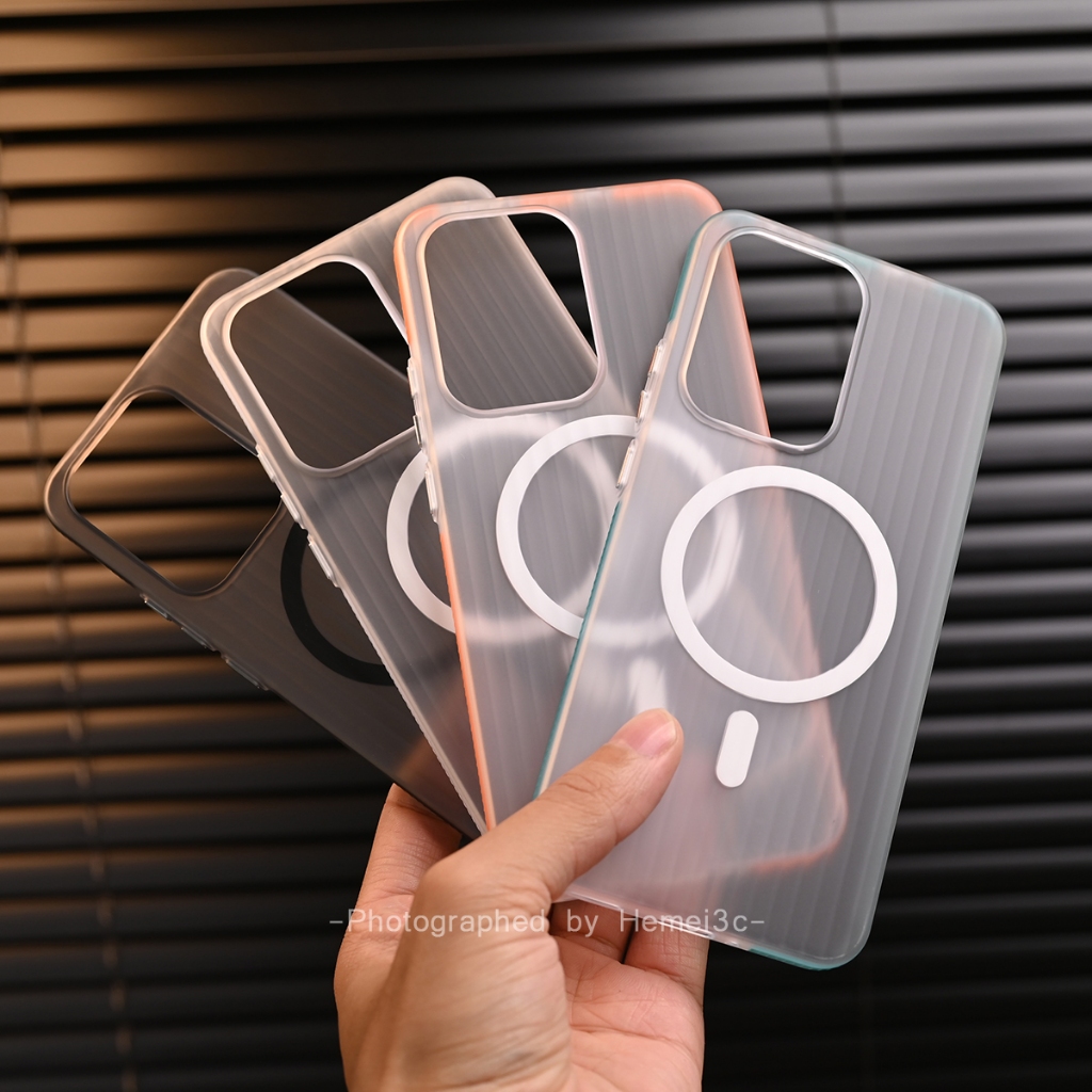 สําหรับ OPPO Reno 13 Pro 5G ปลอกไม่มีสีเหลืองพลาสติกแข็งโปร่งแสงเคสโทรศัพท์กันลื่นฝาครอบ