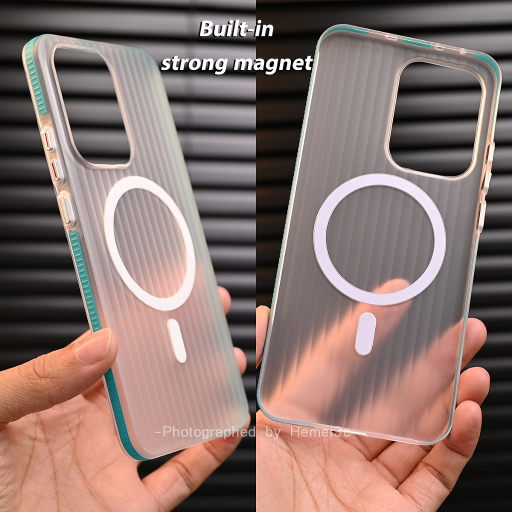 สําหรับ OPPO Reno 13 Pro 5G ปลอกไม่มีสีเหลืองพลาสติกแข็งโปร่งแสงเคสโทรศัพท์กันลื่นฝาครอบ