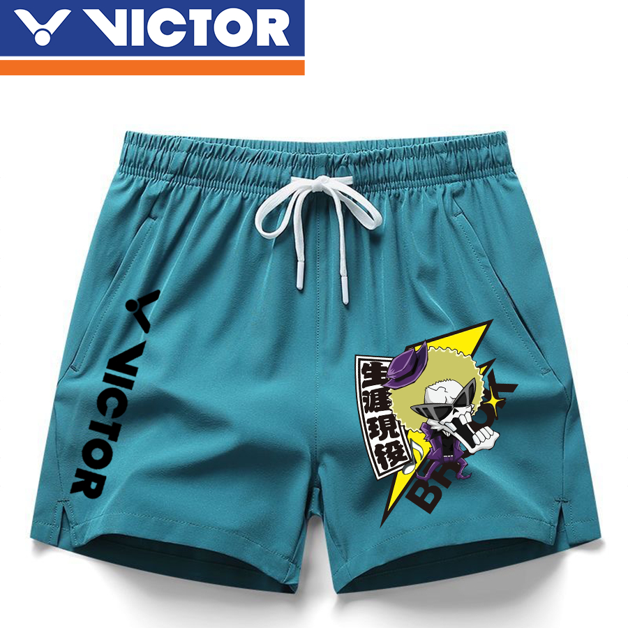 Victor Badminton Shorts ใหม่One Piece กางเกงแบดมินตันแบรนด์ร่วมสําหรับผู้ชายและผู้หญิงกางเกงขาสั้น V