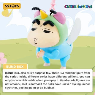 52TOYS Crayon Shinchan Flapping Wings Series Blind Box Figure Toy