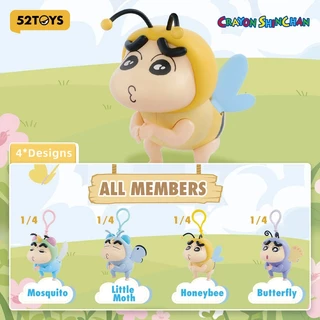 52TOYS Crayon Shinchan Flapping Wings Series Blind Box Figure Toy