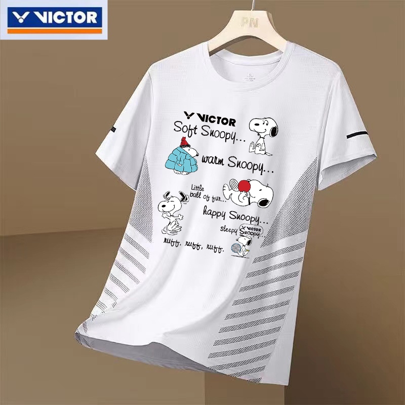 เสื้อแบดมินตันใหม่อินเทรนด์ของ ผู้ชนะ เสื้อเทนนิสผู้ชายและผู้หญิงระบายอากาศและสะดวกสบายเด็กการฝึกอบรมกีฬา สูงสุด