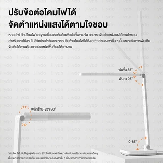 Xiaomi Mijia Desk Lamp 2 Lite โคมไฟตั้งโต๊ะ โคมไฟอ่านหนังสือ ถนอมสายตา ปรับได้3 ระดับ