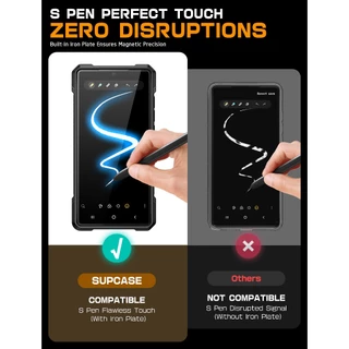 Supcase Unicorn Beetle Grip สําหรับ Samsung Galaxy S25 Ultra กรณีขาตั้ง S ปากกาที่เป็นมิตรสนับสนุน M@gS@fe ทหารเกรดป้องกันแม่เหล็กเคสโทรศัพท์สําหรับ S25 Ultra 6.9 นิ้ว