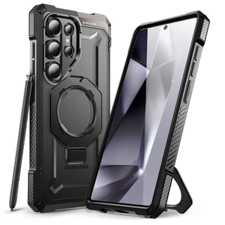 Supcase Unicorn Beetle Grip สําหรับ Samsung Galaxy S25 Ultra กรณีขาตั้ง S ปากกาที่เป็นมิตรสนับสนุน M@gS@fe ทหารเกรดป้องกันแม่เหล็กเคสโทรศัพท์สําหรับ S25 Ultra 6.9 นิ้ว