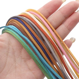 4เมตร2.5มิลลิเมตรเกาหลีหนังนิ่มเชือกทําเองอุปกรณ์เครื่องประด…