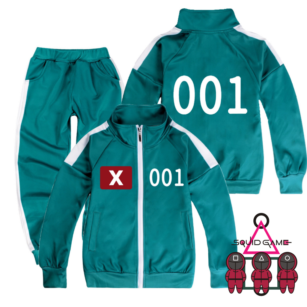 【110-170】 game costume for kids 456 Jacket+Pants set 001 222 230 333。。