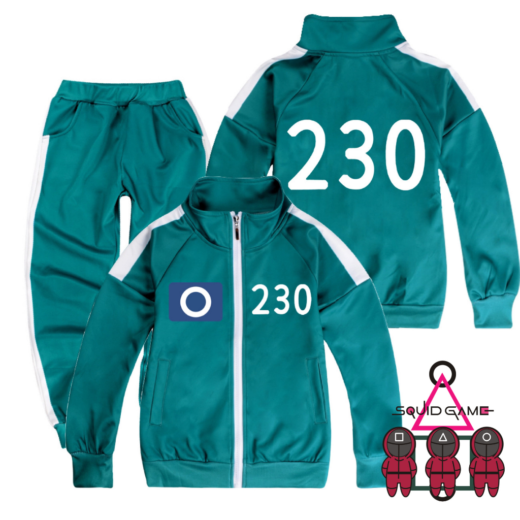 【110-170】 game costume for kids 456 Jacket+Pants set 001 222 230 333。。