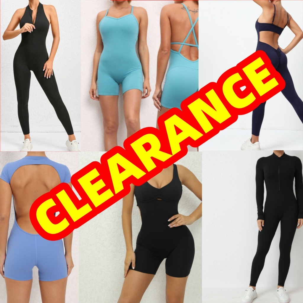 *CLEARANCE*ขายร้อนชุดกีฬาผู้หญิงชุดโยคะ Final Sale Complex
