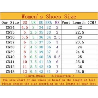 รอบ นิ้วเท้า รองเท้าส้นสูงด้านล่างหนาสีดําส้นก้อนรองเท้าผู้หญิงขนาด 35-41