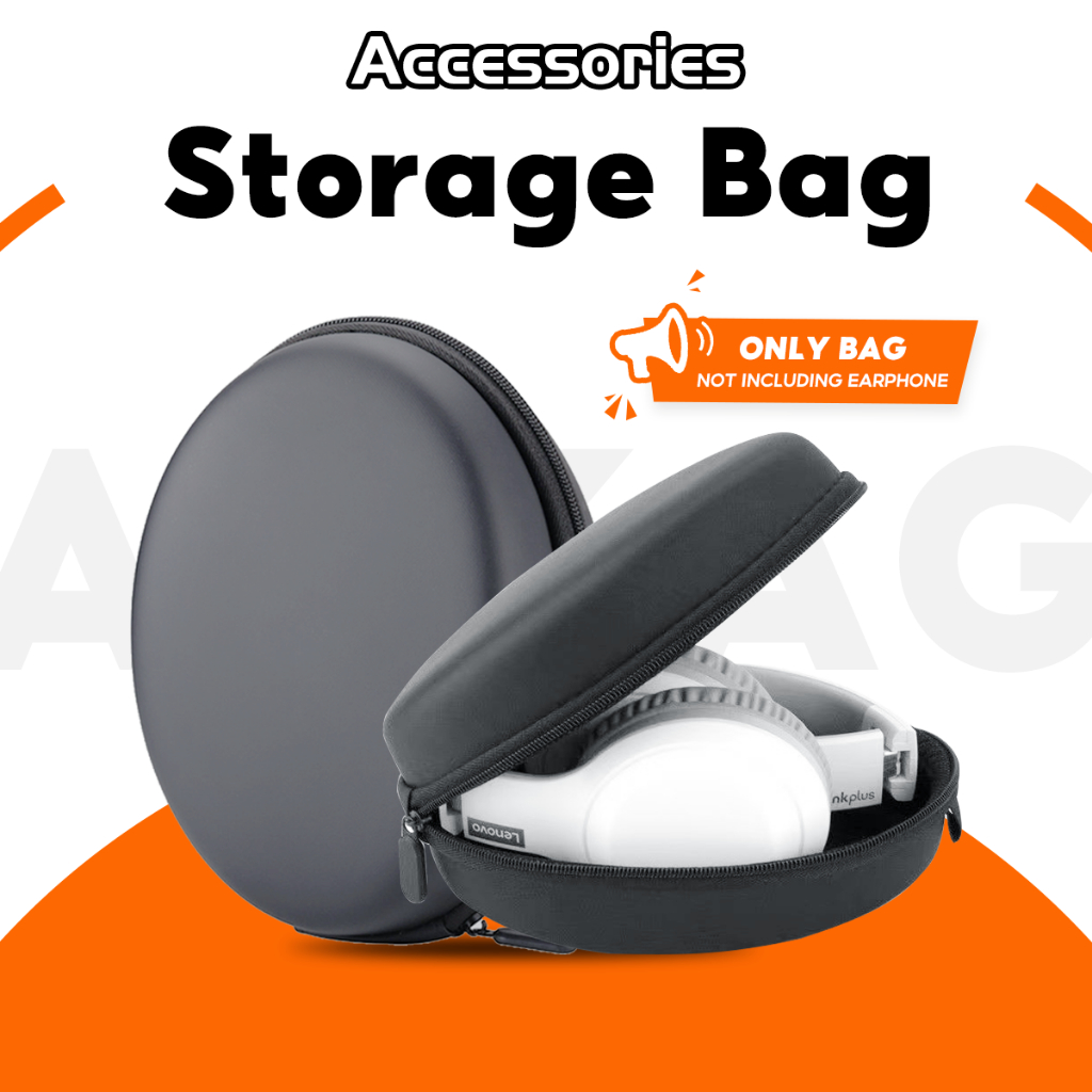 กระเป๋าเก็บหูฟัง อีวา แบบพกพากล่องเก็บชุดหูฟังบลูทูธแบบพับได้
