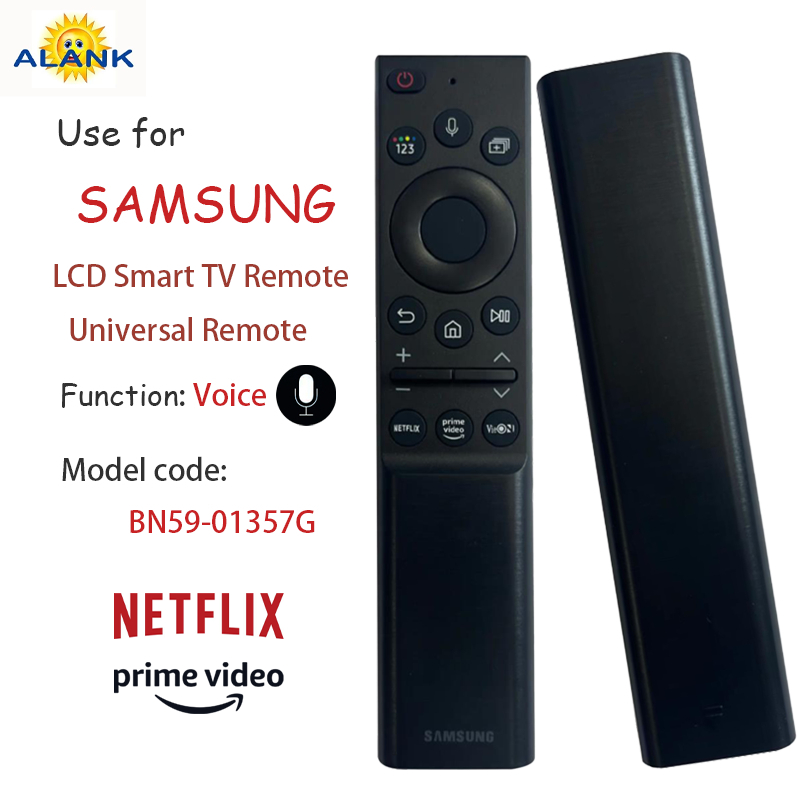 รีโมททีวี Remote Samsung Smart TV คำสั่งเสียง รีโมท ，รีโมทของแท้ BN59-01357G