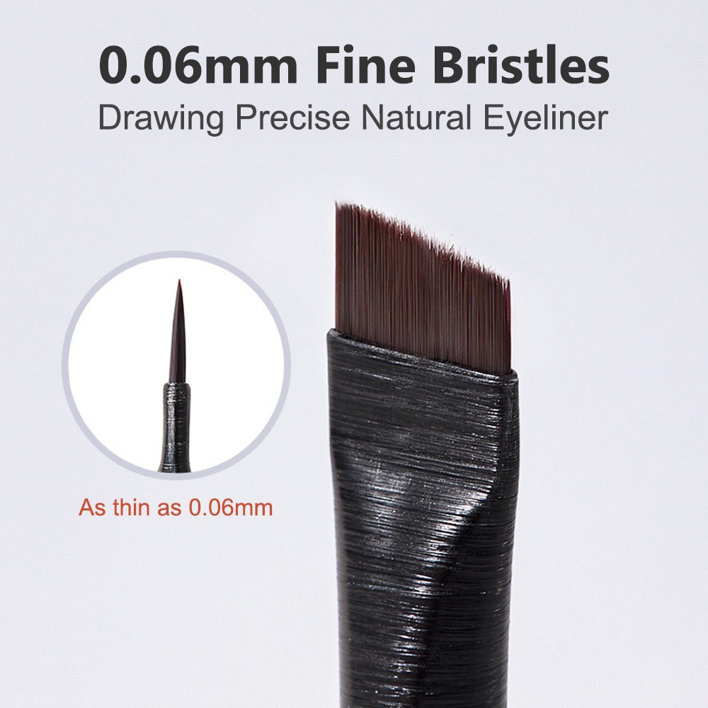 เจคอมโอ 1ชิ้นแปรงแต่งหน้าสําหรับอายไลเนอร์อายแชโดว์แปรงอายแชโดว์ที่แม่นยําคุณภาพสูงนุ่ม - รูปที่ 3