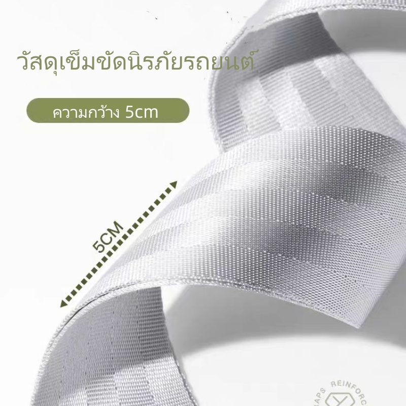 สายคล้องกระเป๋าเดินทางกับ มีหลายสีให้เลือก วัสดุหนา แข็งแรงขึ้น สัมภาระมีความปลอดภัยมากขึ้น