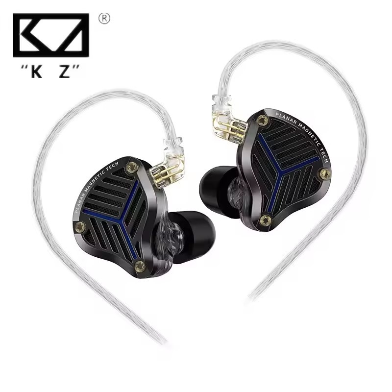 KZ PRX In Ear Planar Driver หูฟังแบบมีสายหูฟังเพลง HiFi Bass Monitor หูฟังกีฬาชุดหูฟังหูฟังสําหรับเล