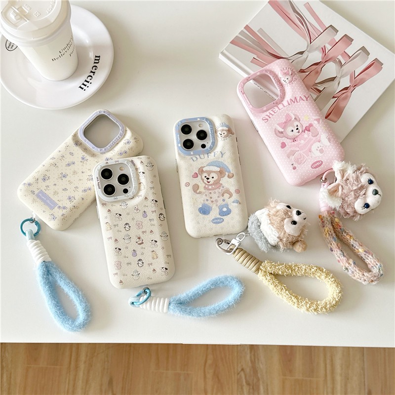 Iphone 17 16 pro max 15 pro max เคสโทรศัพท์วัสดุ PU ลายดัฟฟี่