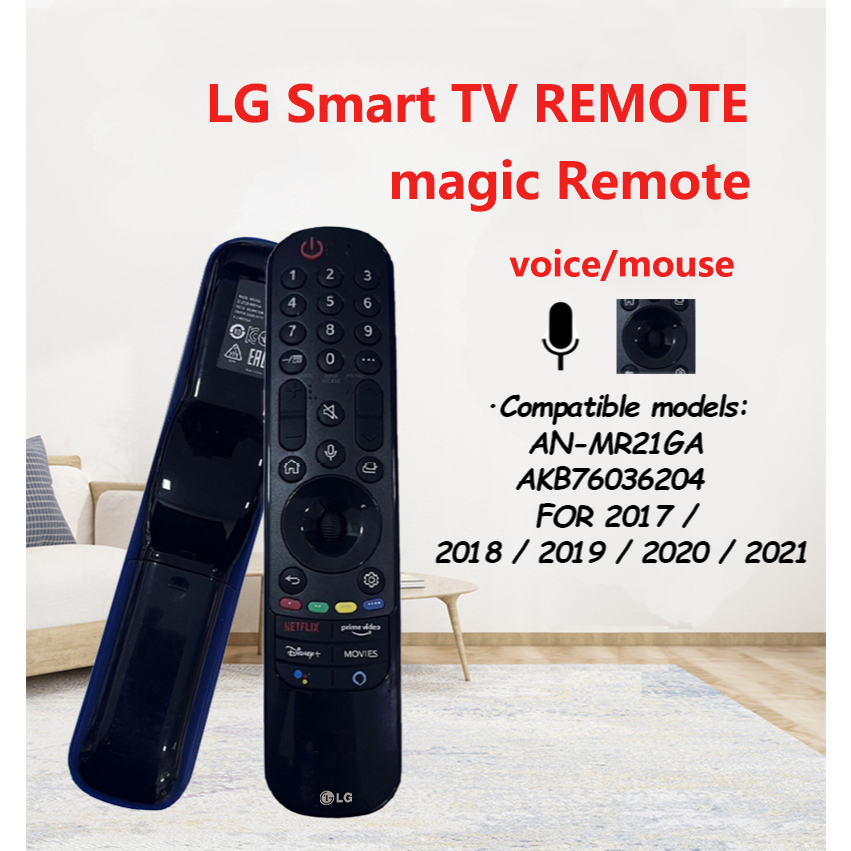 Magic รีโมท Remote รีโมททีวี LG AN-MR21GA ควบคุมด้วยเสียง+เมาส์ สำหรับทีวี 4K QLED OLED UHD Android 