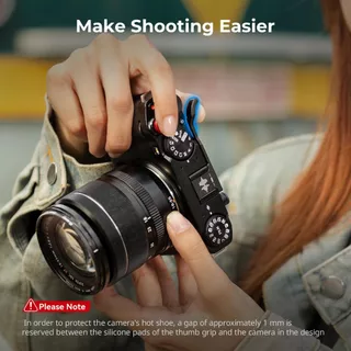 SmallRig Thumb Grip สําหรับ FUJIFILM X-M5 (สีดํา) #4878B, (สีเงิน) #4877B