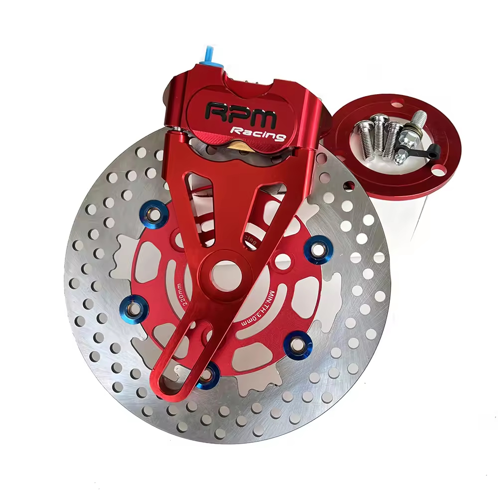 รถจักรยานยนต์ RPM เบรค Calipers อะแดปเตอร์/bracket สําหรับด้านหลังแบนส้อมเบรคสําหรับสกู๊ตเตอร์มอเตอร์ไซด์ Dirt Bike ปรับเปลี่ยน