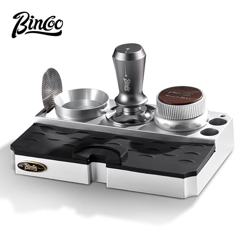 Bincoo Multi-functional Powder Press Handle ฐาน Espresso Machine ผ้าผงกดค้อน Tamper เครื่องครัวชุด 51 มม./58 มม.