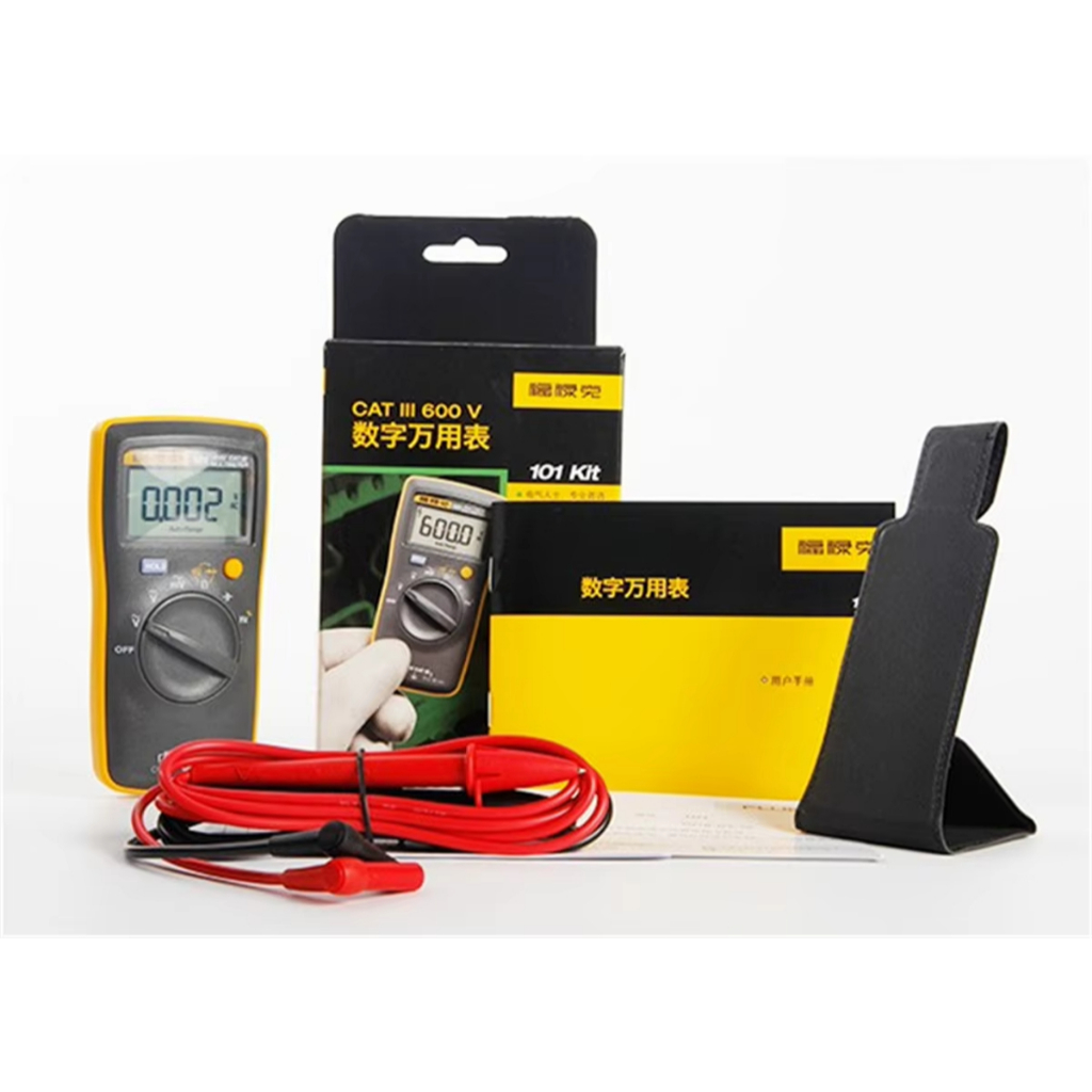 Fluke 101 106 107 Basic มัลติมิเตอร์แบบดิจิตอลขนาดฝ่ามือ F101 F101/ชุด F106 F107
