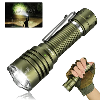 Wurkkos TS23 5000Lm XHP70.3 HI 6000-6500K 21700 แบตเตอรี่สวิตช์หางไฟฟ้าไฟฉาย led