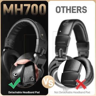 Maono MH700 Professional Monitor หูฟังหูฟังแบบมีสายหูฟังสตูดิโอพร้อมไดรเวอร์ 50 มม.หูสเตอริโอแบบครอบหูสําหรับ DJ,การบันทึก,Podcasting,Streaming