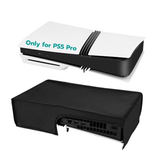 ผ้าคลุมกันฝุ่นแนวนอนพร้อมคัตเอาท์สําหรับคอนโซลเกม PS5 Pro