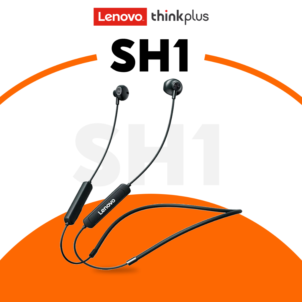 Lenovo Earbuds Audio SH1 Sport Bluetooth 5.0 หูฟังไร้สาย/แฮนด์ฟรี 5.0 IPX5 แบตเตอรี่ยาว