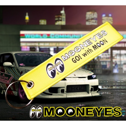 Jdm Racing Key แหวน Mooneyes รถรถจักรยานยนต์พวงกุญแจอุปกรณ์เสริมพวงกุญแจกีฬา