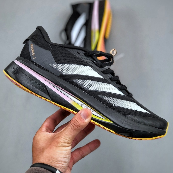Adizero SL2 รองเท้าผ้าใบผู้ชายและผู้หญิงรองเท้าวิ่ง Adizero Adios Pro 3 รองเท้ากีฬา IF6761