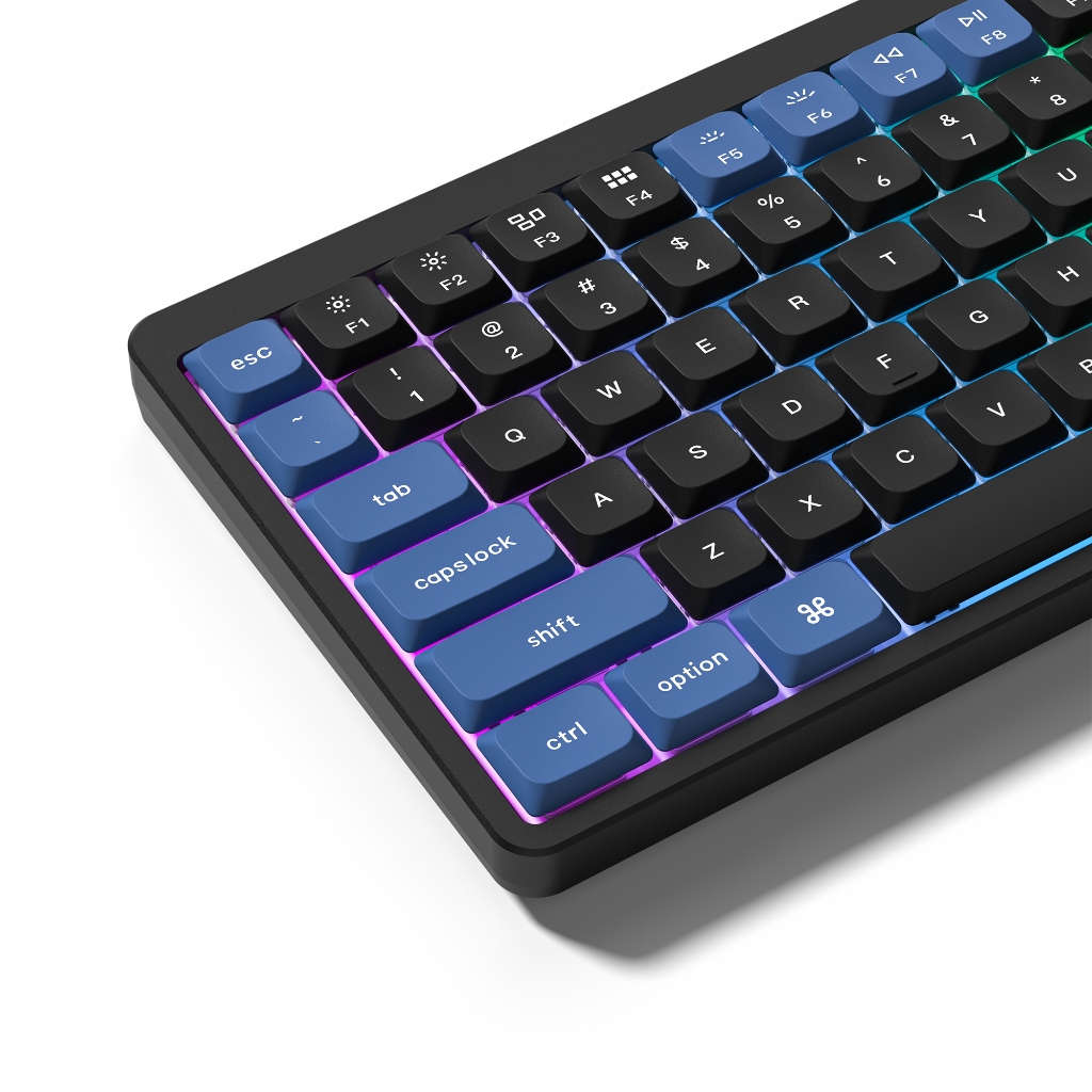 Womier 138 คีย์ Skyline R3 Low Profile PBT + PC Double-Shot Keycaps ชุดสําหรับ ANSI US 61,64,66,71,84,87,100,104 คีย์คีย์บอร์ด